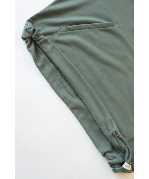 And A（アンドエー）の「AlexanderLeeChang アレキサンダーリーチャン / QUICK DRY HOODIE 22 クイックドライ フーディー オーバーサイズパーカー / AC012202（パーカー・メンズ・ネイビー/カーキ/オレンジ・3/2）」の12枚目の写真