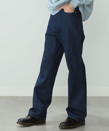 【WEB限定】BeAMS DOT / フレアデニムパンツ