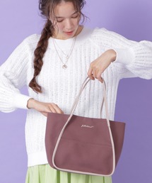 ◆パイピングトートバッグ