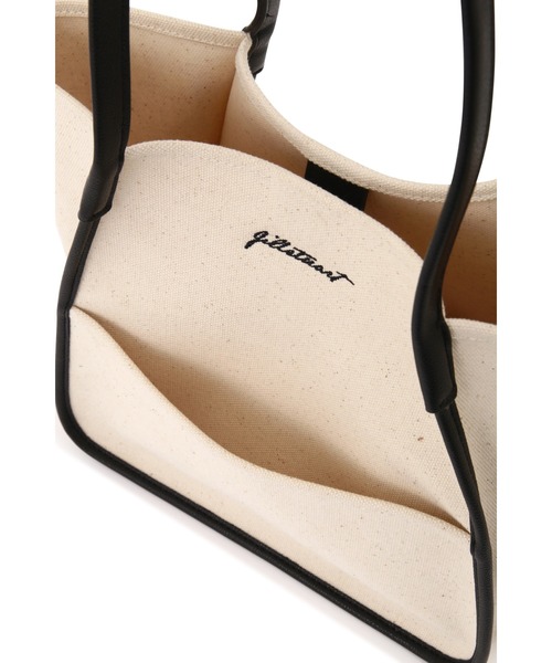 JILL STUART(ジルスチュアート)の「◆パイピングトートバッグ(トートバッグ・レディース・ブラウン/ホワイト・フリ-)」の10枚目の写真