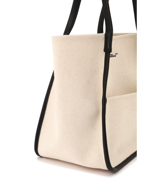 JILL STUART(ジルスチュアート)の「◆パイピングトートバッグ(トートバッグ・レディース・ブラウン/ホワイト・フリ-)」の9枚目の写真