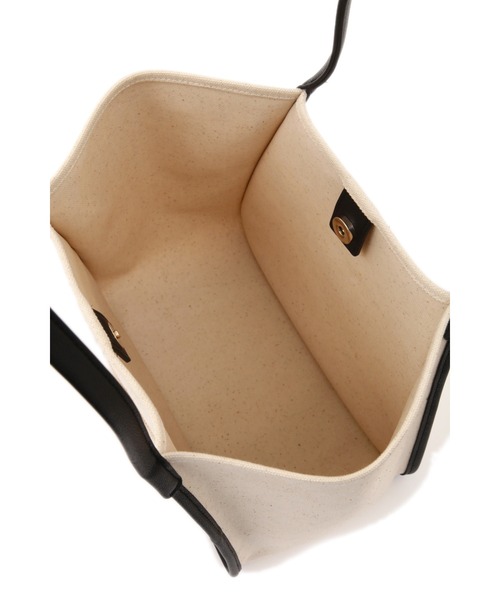 JILL STUART(ジルスチュアート)の「◆パイピングトートバッグ(トートバッグ・レディース・ブラウン/ホワイト・フリ-)」の11枚目の写真