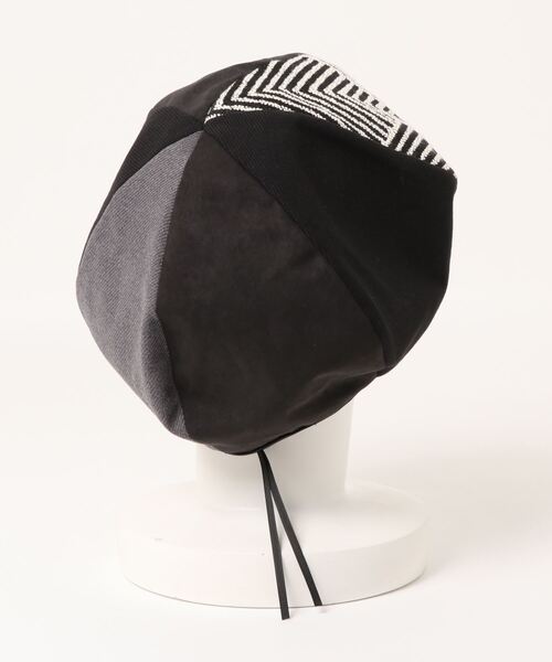 チャイハネ（チャイハネ）の「【チャイハネ】タビノベレー（ハンチング/ベレー帽・レディース・ブラック/ホワイト/カーキ・FREE）」の11枚目の写真