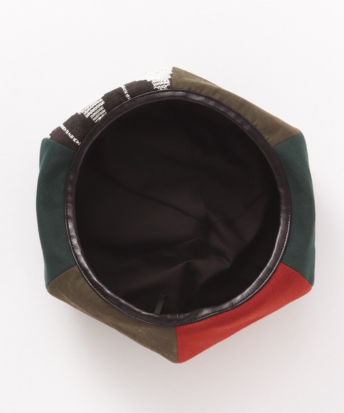 チャイハネ（チャイハネ）の「【チャイハネ】タビノベレー（ハンチング/ベレー帽・レディース・ブラック/ホワイト/カーキ・FREE）」の14枚目の写真