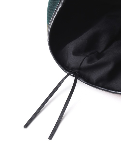チャイハネ（チャイハネ）の「【チャイハネ】タビノベレー（ハンチング/ベレー帽・レディース・ブラック/ホワイト/カーキ・FREE）」の15枚目の写真