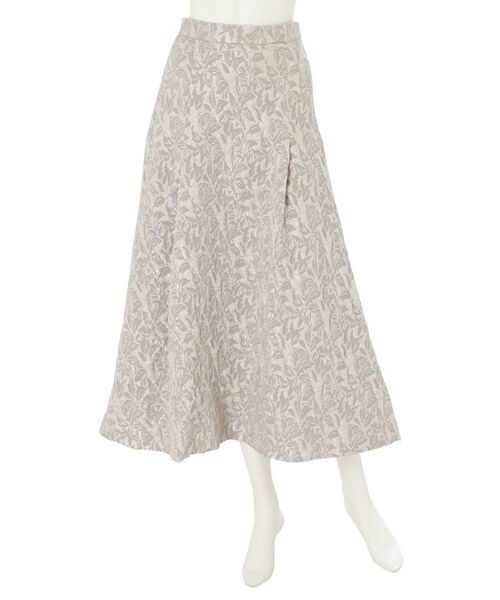 MERCURYDUO（マーキュリーデュオ）の「ジャガードタックフレアロングスカート（スカート・レディース・ライトグレー/ミント・SMALL/MEDIUM）」の22枚目の写真