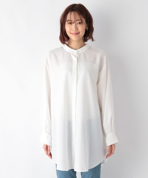 GLOBAL WORK(グローバルワーク)の「【セットアイテム】マルチWAYベストツキシャツ/259431(シャツ/ブラウス・レディース・ベージュ/ブラック/グリーン系その他3・FREE)」の14枚目の写真