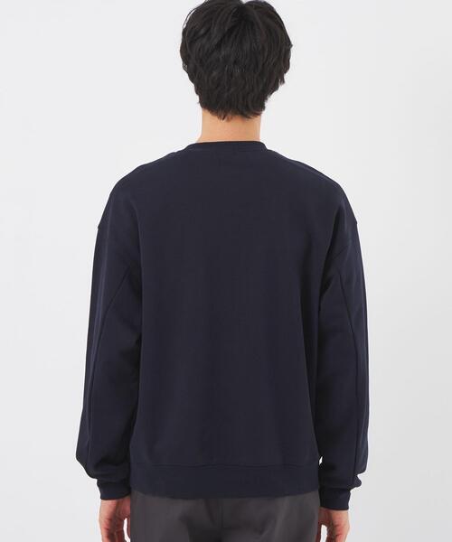 green label relaxing（グリーンレーベルリラクシング）の「GIZA スウェット クルーネック 長袖 トップス（スウェット・メンズ・ライトグレー/オリーブ/ネイビー・XL/L/M/S）」の8枚目の写真