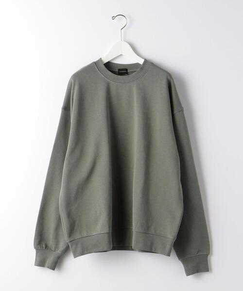 green label relaxing（グリーンレーベルリラクシング）の「GIZA スウェット クルーネック 長袖 トップス（スウェット・メンズ・ライトグレー/オリーブ/ネイビー・XL/L/M/S）」の20枚目の写真