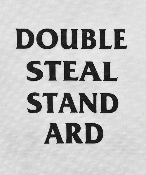 DOUBLE STEAL(ダブルスティール)の「Monotone Flower Logo Tシャツ(Tシャツ/カットソー・メンズ・ホワイト/ブラック/オリーブ/ライトベージュ・MEDIUM/LARGE/X-LARGE/XX-LARGE)」の17枚目の写真