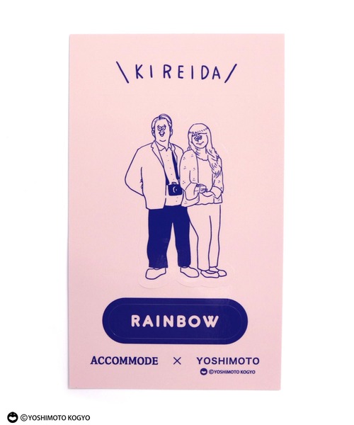ACCOMMODE（アコモデ）の「ヨシモト　バイカラーステッカーセット（ステッカー/テープ・レディース・その他1/その他2/その他3/その他4/その他5・FREE）」の10枚目の写真