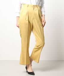 ehka sopo | センタープレス裾フレアパンツ(その他パンツ)