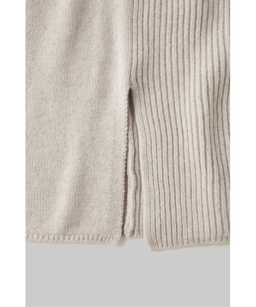 led.tokyo（レッドトウキョウ）の「【led.tokyo】ランダムリブスウィッティングスカート（スカート・レディース・レッド/ホワイト・M）」の5枚目の写真