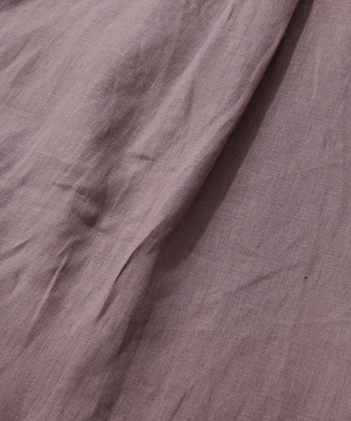 CIAOPANIC TYPY（チャオパニックティピー）の「■麻100%レギュラーカラービックシャツ（シャツ/ブラウス・メンズ・ライトグレー/ブルー/ベージュ系その他・M/L）」の7枚目の写真