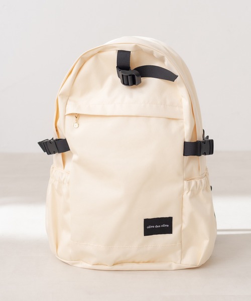 OLIVE des OLIVE（オリーブデオリーブ）の「ですねこちゃんチャームリュック（バックパック/リュック・レディース・オフホワイト/ブラック・FREE）」の2枚目の写真