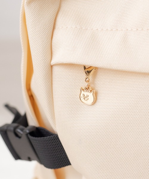 OLIVE des OLIVE（オリーブデオリーブ）の「ですねこちゃんチャームリュック（バックパック/リュック・レディース・オフホワイト/ブラック・FREE）」の12枚目の写真
