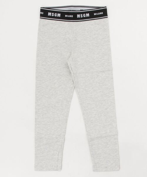 MSGM（エムエスジーエム）の「MSGM(エムエスジーエム)Kids & Junior ストレッチパンツレギンス（その他パンツ・キッズ・グレー・12Y/4Y）」の3枚目の写真