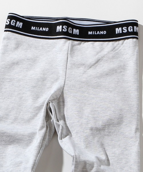 MSGM（エムエスジーエム）の「MSGM(エムエスジーエム)Kids & Junior ストレッチパンツレギンス（その他パンツ・キッズ・グレー・12Y/4Y）」の5枚目の写真
