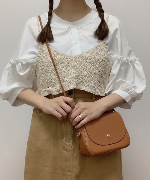 Cham.(チャム)の「マクラメビスチェ(ベスト・レディース・ベージュ・F)」の10枚目の写真