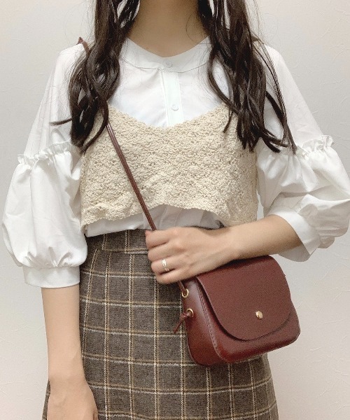 Cham.(チャム)の「マクラメビスチェ(ベスト・レディース・ベージュ・F)」の17枚目の写真