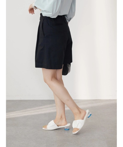 AMERICAN HOLIC(アメリカンホリック)の「綿ツイルショートパンツ(その他パンツ・レディース・ブラック・L/M/S)」の9枚目の写真