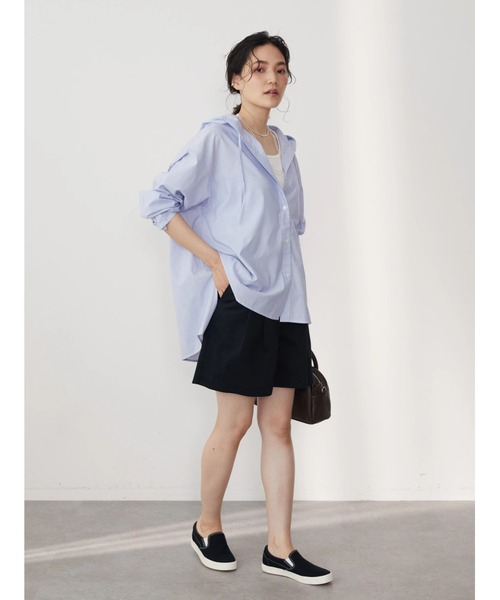 AMERICAN HOLIC(アメリカンホリック)の「綿ツイルショートパンツ(その他パンツ・レディース・ブラック・L/M/S)」の14枚目の写真