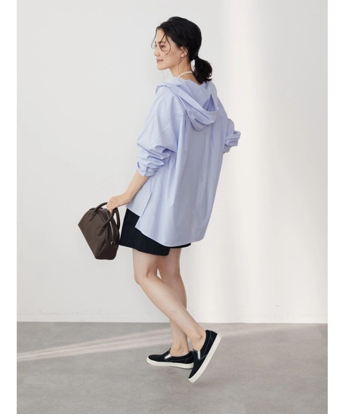 AMERICAN HOLIC(アメリカンホリック)の「綿ツイルショートパンツ(その他パンツ・レディース・ブラック・L/M/S)」の6枚目の写真