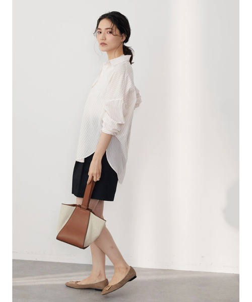 AMERICAN HOLIC(アメリカンホリック)の「綿ツイルショートパンツ(その他パンツ・レディース・ブラック・L/M/S)」の8枚目の写真