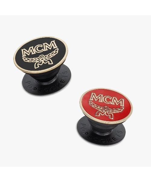 MCM（エムシーエム）の「【ノベルティ付き】キーポーチ - カラースプラッシュロゴレザー（キーケース/キーアクセサリー・レディース・ベージュ/ライトグリーン・ONE SIZE）」の7枚目の写真