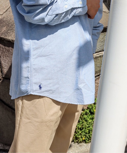 POLO RALPH LAUREN（ポロ ラルフ ローレン）の「【POLO RALPH LAUREN / ポロ ラルフローレン】 BIG SHIRT（シャツ/ブラウス・メンズ・ホワイト/ライトブルー/ブルー/コバルトブルー・MEDIUM/LARGE/X-LARGE）」の9枚目の写真