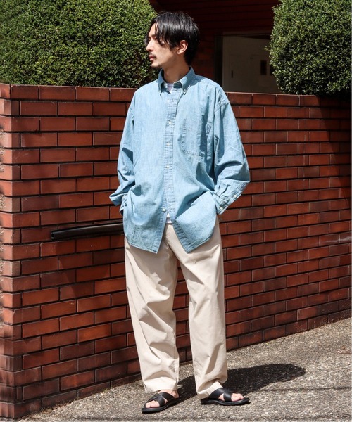 POLO RALPH LAUREN（ポロ ラルフ ローレン）の「【POLO RALPH LAUREN / ポロ ラルフローレン】 BIG SHIRT（シャツ/ブラウス・メンズ・ホワイト/ライトブルー/ブルー/コバルトブルー・MEDIUM/LARGE/X-LARGE）」の14枚目の写真