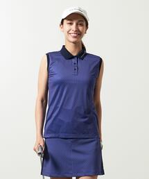 UNITED ARROWS GOLF（ユナイテッドアローズゴルフ）の「＜UNITED ARROWS GOLF ＞ ウィメンズ  Lncm ノースリーブ ポロシャツ（ゴルフグッズ・レディース）」