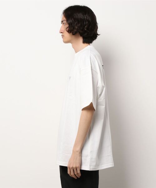EDWIN（エドウィン）の「【EDWIN】トライアングルロゴＴ（Tシャツ/カットソー・メンズ・ホワイト・M/L/XL）」の2枚目の写真