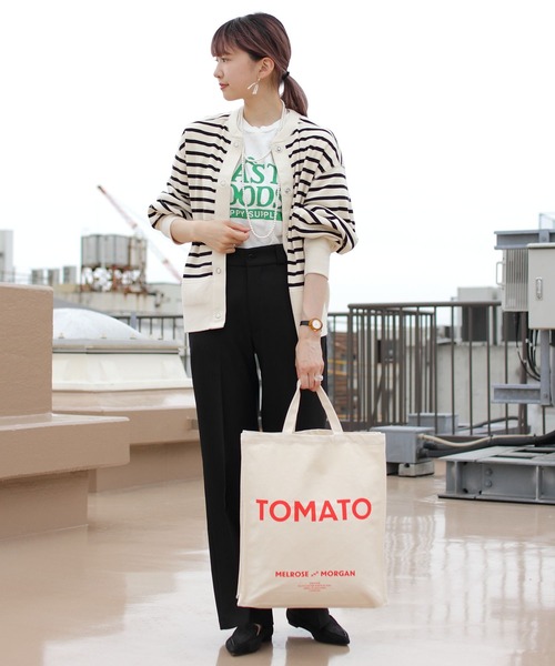 STEPS（ステップス）の「MELROSE AND MORGAN / メルローズアンドモーガン　トートバッグ　エコバッグ　ショートハンドル（トートバッグ・レディース・C/A/B・FREE）」の11枚目の写真