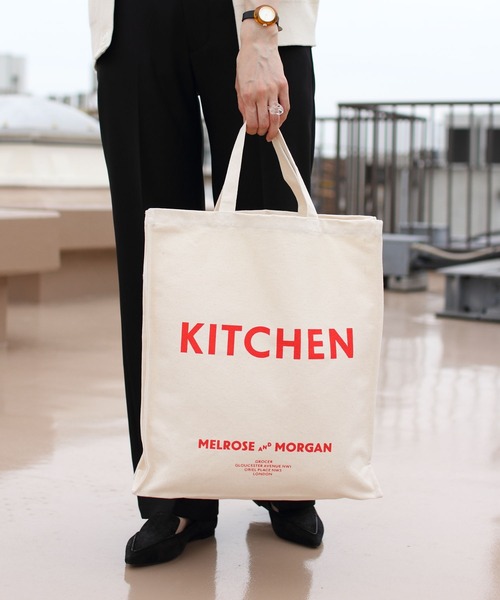STEPS（ステップス）の「MELROSE AND MORGAN / メルローズアンドモーガン　トートバッグ　エコバッグ　ショートハンドル（トートバッグ・レディース・C/A/B・FREE）」の9枚目の写真