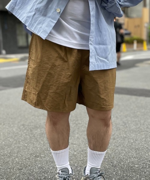 TRUSS(トラス)の「TRUSS/ バーサタイル ナイロンショーツ / NSV-505(その他パンツ・メンズ・ネイビー/ミント/オレンジ/ブラック/キャメル/カモフラージュ/グレー/イエロー/パープル/オレンジ系その他/ブルー系その他/オリーブ・X-LARGE/LARGE/SMALL/MEDIUM/X-SMALL)」の9枚目の写真