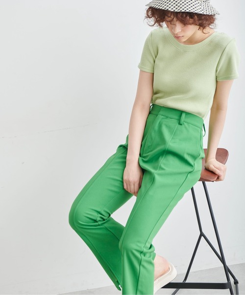 FREE'S MART（フリーズマート）の「◆ワッフルバックオープンカットソー（Tシャツ/カットソー・レディース・ブラック/ピンク/ホワイト/グリーン・FREE）」の8枚目の写真