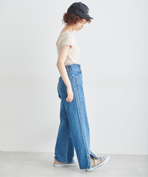 FREE'S MART（フリーズマート）の「◆ワッフルバックオープンカットソー（Tシャツ/カットソー・レディース・ブラック/ピンク/ホワイト/グリーン・FREE）」の15枚目の写真