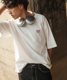 【UNCORD】One point big silhouette T-shirt / ワンポイント ロゴ ビッグシルエット 半袖 Tシャツ