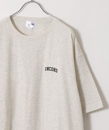 UNCORD | 【UNCORD】One point big silhouette T-shirt/ワンポイント胸ロゴ半袖ビッグシルエット半袖Tシャツ(Tシャツ/カットソー)