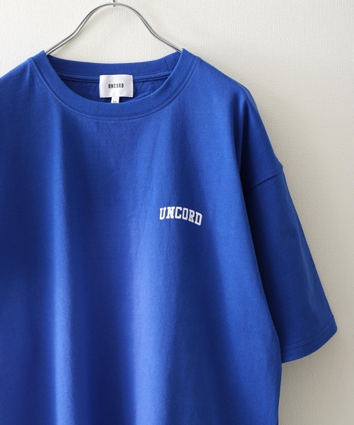 UNCORD（アンコード）の「【UNCORD】One point big silhouette T-shirt / ワンポイント ロゴ ビッグシルエット 半袖 Tシャツ（Tシャツ/カットソー・メンズ・ホワイト/ブラック/オートミール/ネイビー/カーキ/ブラウン/ホワイト系/ブラック系/アイボリー系/ネイビー系/カーキ系/ブラウン系/ブルー系1/ブルー/アイボリー系1/ネイビー系1/ホワイト系1/ブラック系1/ブラック系2/ブラック系4/ホワイト系2/ホワイト系3/ホワイト系4/ブラック系3・MEDIUM/LARGE/X-LARGE）」の21枚目の写真