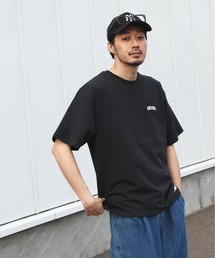 【UNCORD】One point big silhouette T-shirt / ワンポイント ロゴ ビッグシルエット 半袖 Tシャツ