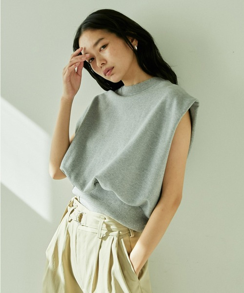 GALLARDAGALANTE BIGロゴスウェット チャコールグレー GALLARDAGALANTE｜ボートネックスウェット | Rakuten Fashion