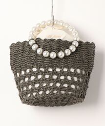 Te chichi | パールハンドルペーパーバッグ(トートバッグ)