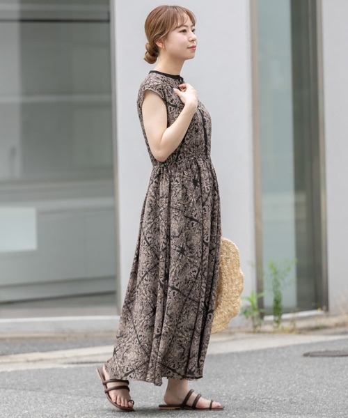 セール】『Sサイズ/低身長向けも展開』エスニックパネル柄