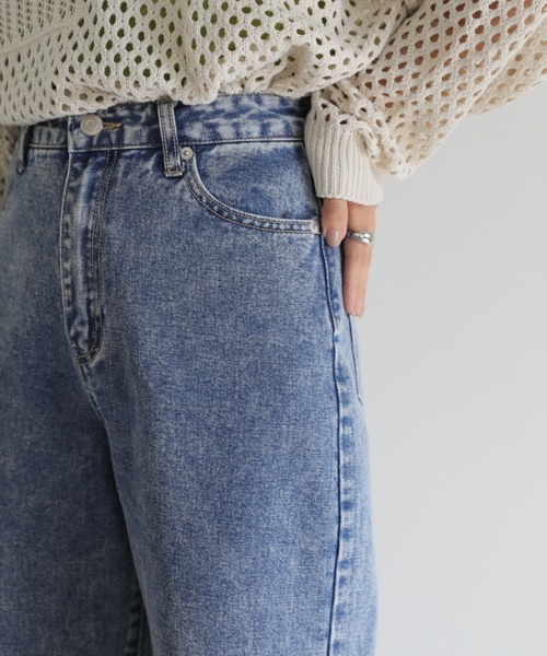 select MOCA(セレクトモカ)の「カーブシルエットデニムパンツ(デニムパンツ・レディース・ブラック/オフホワイト/ブルー・SMALL/MEDIUM)」の20枚目の写真