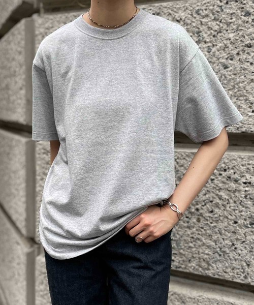 Printstar(プリントスター)の「Printstar / 7.4オンス スーパーヘビーTシャツ / 00148-HVT(Tシャツ/カットソー・メンズ・ホワイト/ブラック/ネイビー/グレー・SMALL/MEDIUM/LARGE/X-LARGE/XX-LARGE/X-SMALL)」の3枚目の写真