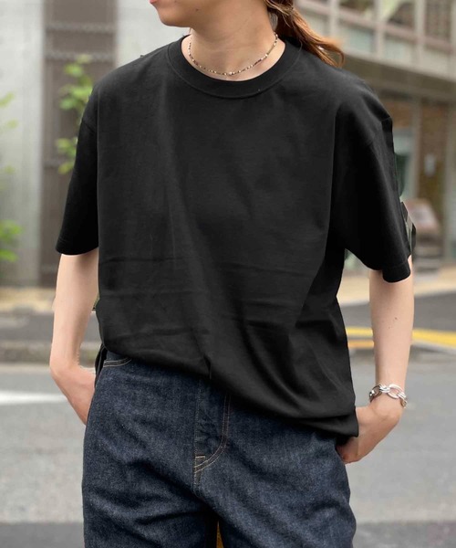 Printstar(プリントスター)の「Printstar / 7.4オンス スーパーヘビーTシャツ / 00148-HVT(Tシャツ/カットソー・メンズ・ホワイト/ブラック/ネイビー/グレー・SMALL/MEDIUM/LARGE/X-LARGE/XX-LARGE/X-SMALL)」の1枚目の写真