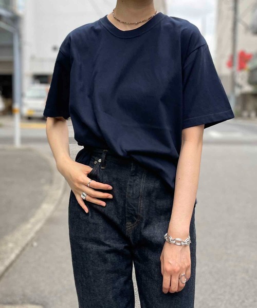 Printstar(プリントスター)の「Printstar / 7.4オンス スーパーヘビーTシャツ / 00148-HVT(Tシャツ/カットソー・メンズ・ホワイト/ブラック/ネイビー/グレー・SMALL/MEDIUM/LARGE/X-LARGE/XX-LARGE/X-SMALL)」の7枚目の写真