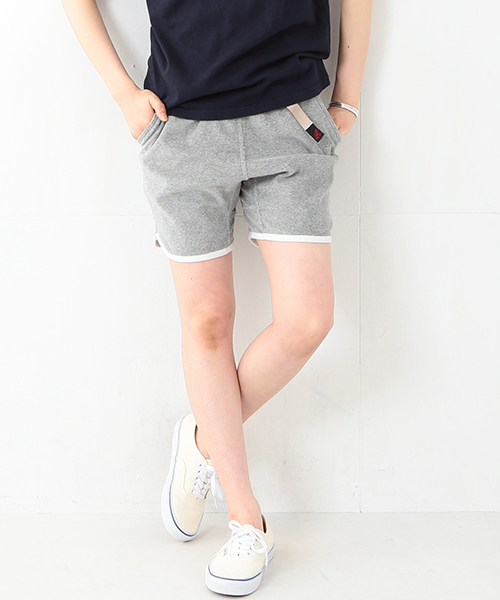 Gramicci（グラミチ）の「GRAMICCI / パイル ショーツ （その他パンツ・レディース・グレー/ネイビー・ONE SIZE）」の2枚目の写真